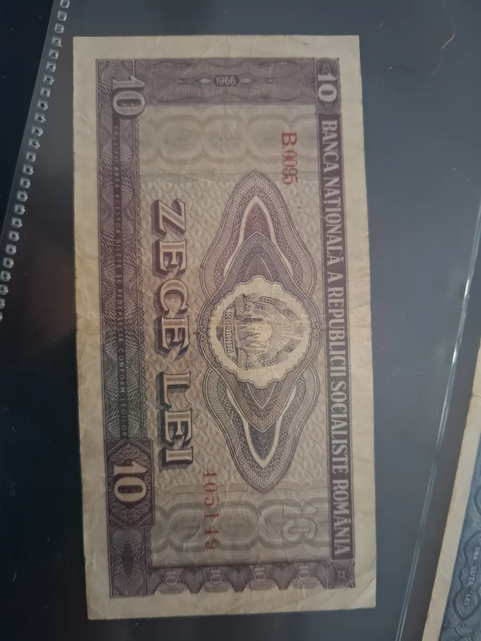 10 lei 1966 romania – fotografia 1 din 2