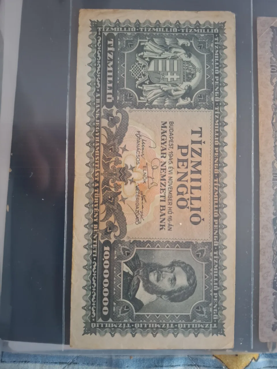 10.000.000 pengo 1945 – fotografia 1 din 2