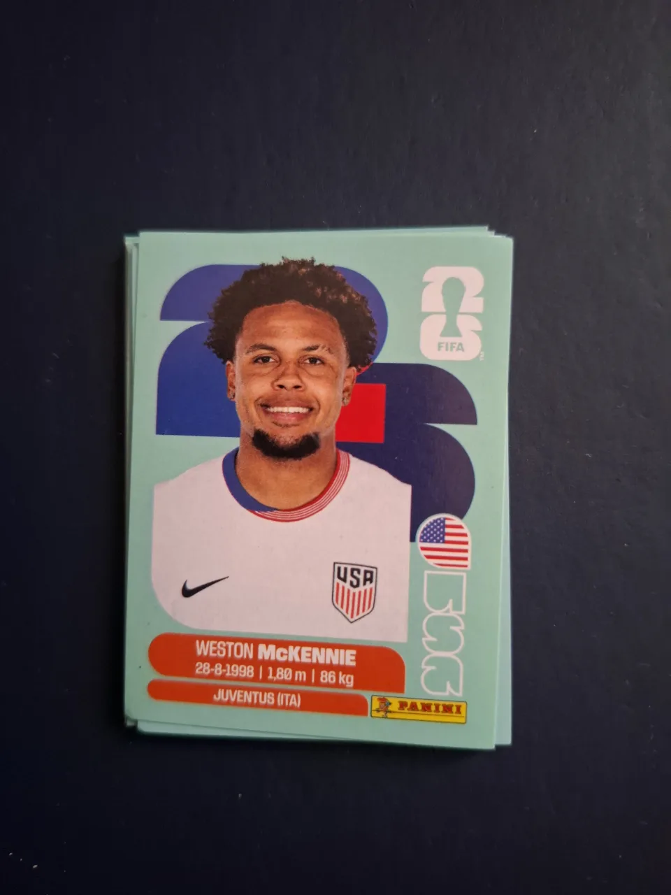 sticker westen mckennie – fotografia 1 din 1