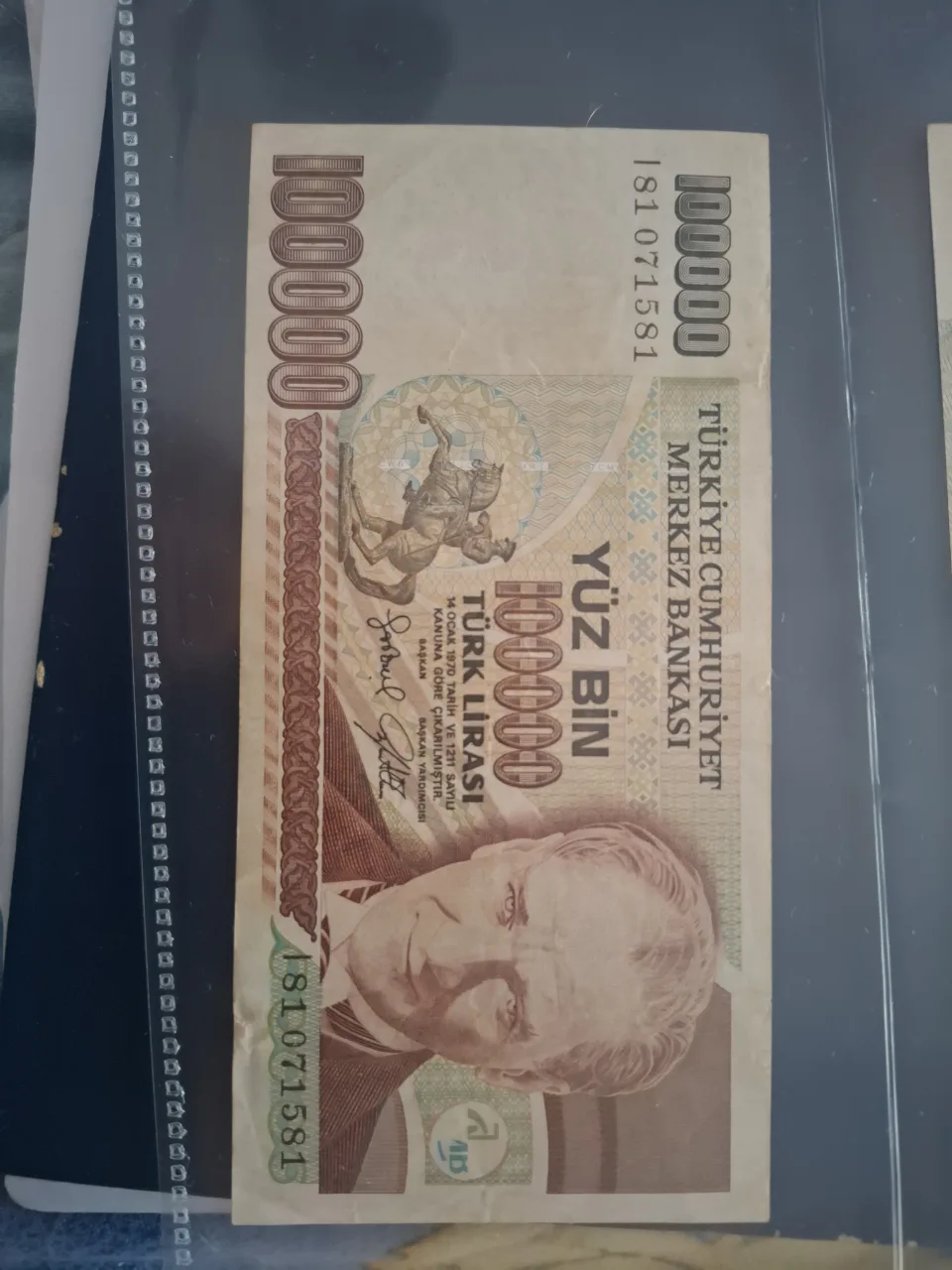100.000 lire 1970 tircia – Craiova, Dolj