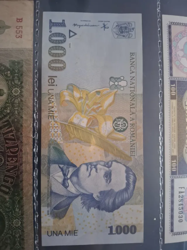 1000 lei 1998 romania – fotografia 1 din 2