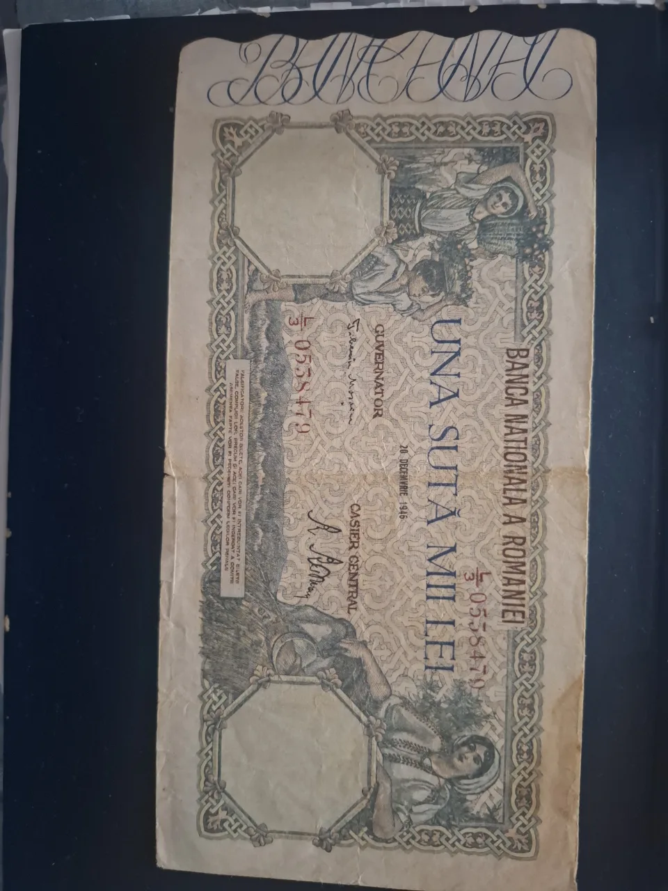 100.000 lei 1946 – fotografia 1 din 2