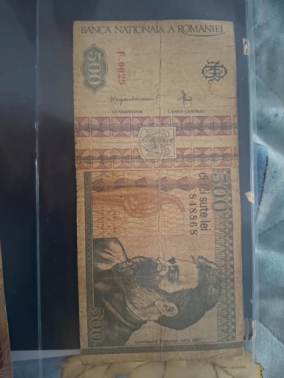 500 lei 1992 romania – fotografia 1 din 2