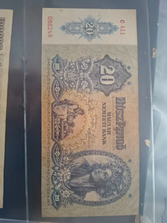 20 pengo 1941 ungaria – fotografia 1 din 2