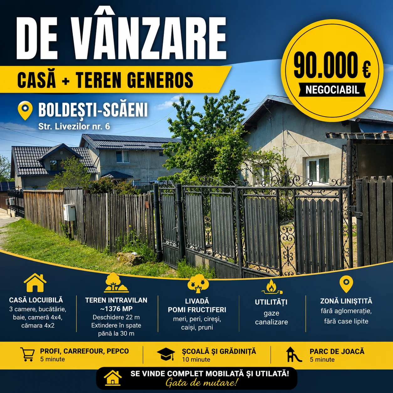 Casa de Vanzare – fotografia 1 din 1