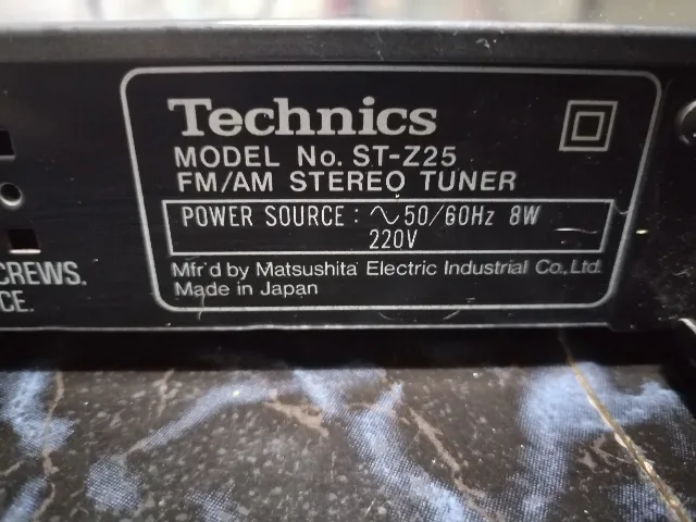 Tuner analog japonez Technics ST-Z25 – fotografia 6 din 8