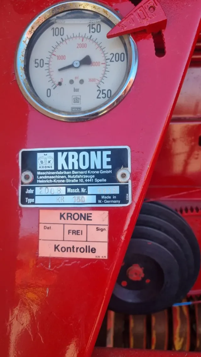 Presa rotunda Krone 150 – fotografia 4 din 4