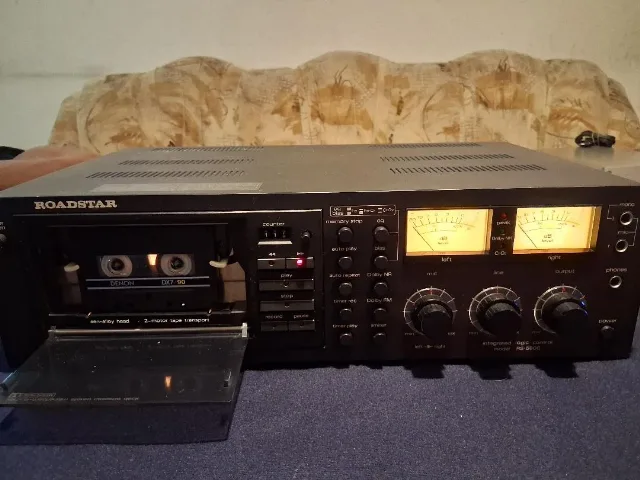 Casetofon Deck Vintage Roadstar RS-5800 (1978) • Made in Japan • Impecabil / Piesă Rară de Colecție – fotografia 2 din 4