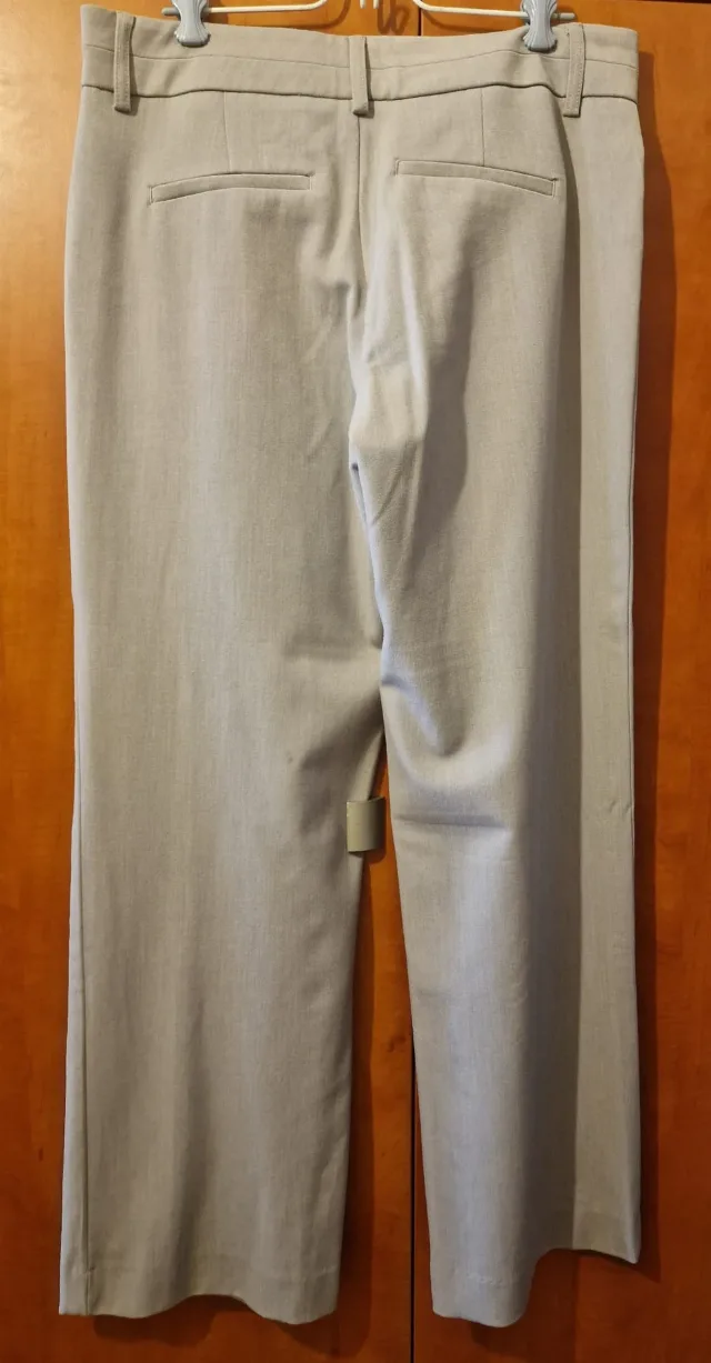 Nine West Jeans - pantaloni dama gri mărimea 12/30, fabricați în Iordania. – fotografia 5 din 5