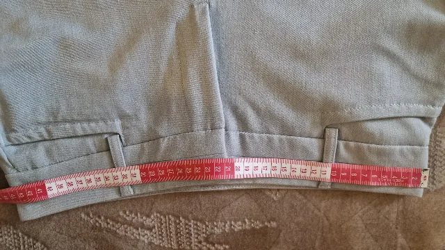 Nine West Jeans - pantaloni dama gri mărimea 12/30, fabricați în Iordania. – fotografia 3 din 5