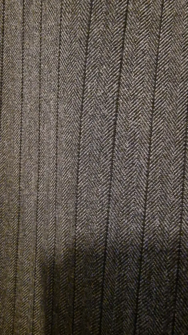 Laura di Sarpi - pantaloni eleganti, gri cu dungi, mărimea 40 – fotografia 5 din 5