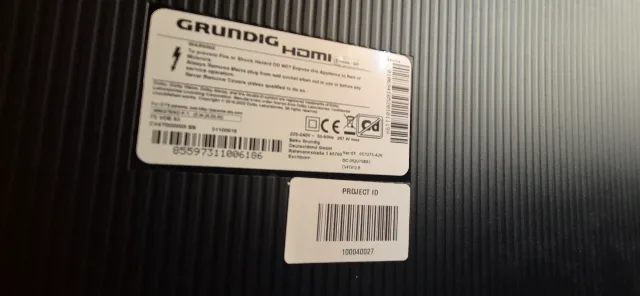 Grundig 75 Google TV 4K UHD Garantie 12 luni Factura cu TVA – fotografia 4 din 5