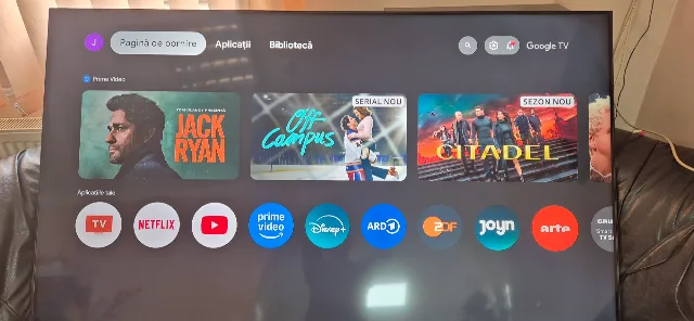 Grundig 75 Google TV 4K UHD Garantie 12 luni Factura cu TVA – fotografia 3 din 5