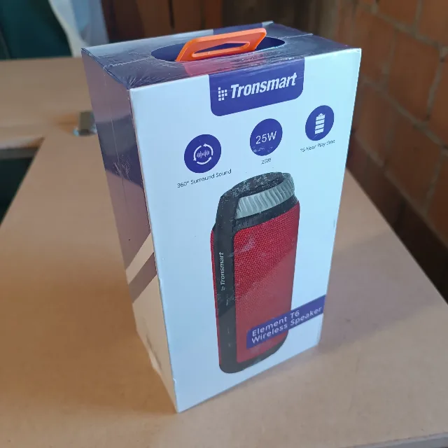 Boxa bluetooth portabila Tronsmart Element T6, 15h, 25W, hands free, bass puternic, sunet 360 - nou – fotografia 5 din 5