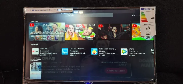 Televizor Smart Reflexion 24", Full HD,adaptor auto 12V ,Garantie 12 luni Factura TVA – fotografia 2 din 4
