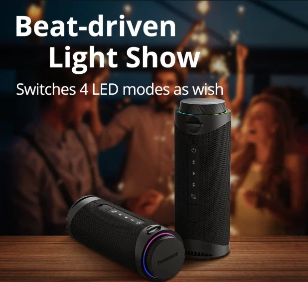Boxa Bluetooth Tronsmart, 30W, TWS, IPX7, Aplicatie, Egalizator - NOU – fotografia 1 din 8