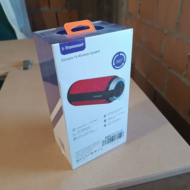 Boxa bluetooth portabila Tronsmart Element T6, 15h, 25W, hands free, bass puternic, sunet 360 - nou – fotografia 4 din 5