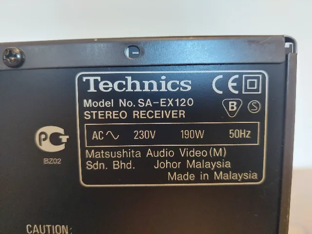 Technics SA-EX120 Amplificator stereo – fotografia 8 din 8