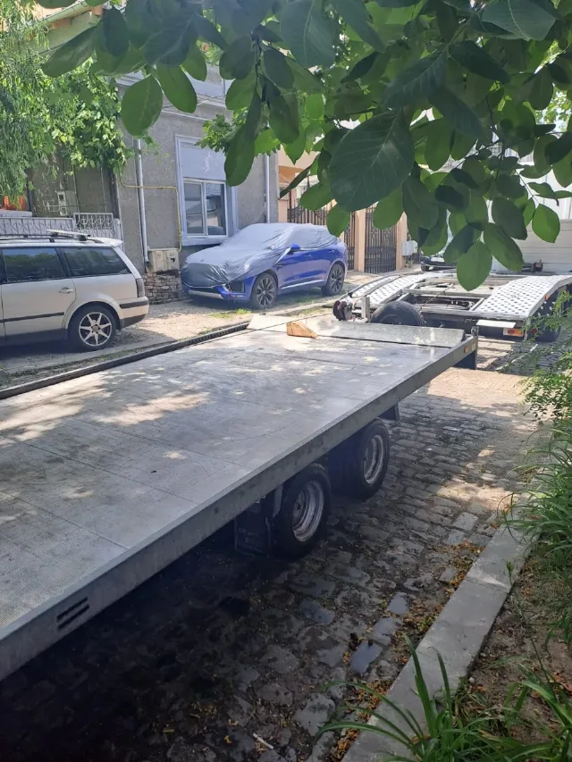 vând ansamblu autoplatforma +remorca – fotografia 7 din 8