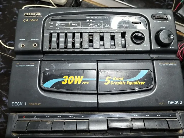 Combina audio Aiwa stereo – fotografia 8 din 8