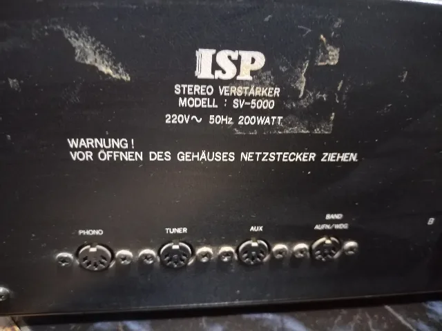 Amplificator ISP SV-5000 german – fotografia 3 din 8