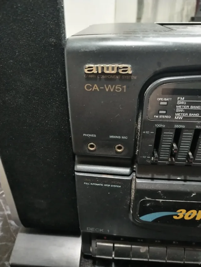 Combina audio Aiwa stereo – fotografia 3 din 8