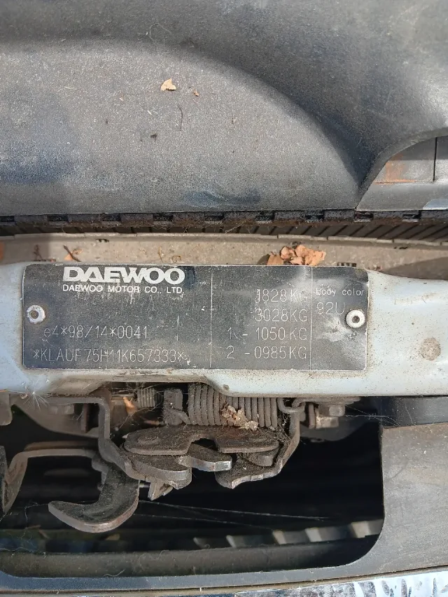 Bara față  si aripă dreapta, Daewoo Tacuma, Rezzo. – fotografia 1 din 2