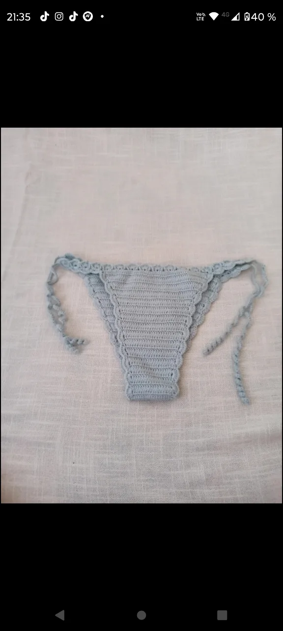 Costum de baie croșetat – fotografia 4 din 5