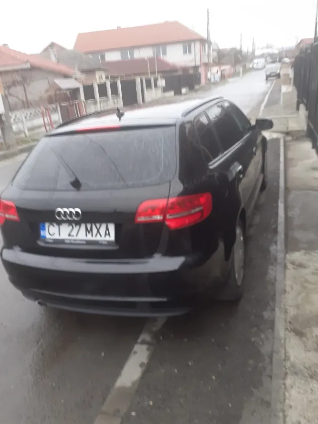 Audi A3 automat, an 2010, motor1600cm diesel, negru, functionare perfecta, 290000km, filtre, ulei, frane, cauciucuri,noi – fotografia 2 din 8