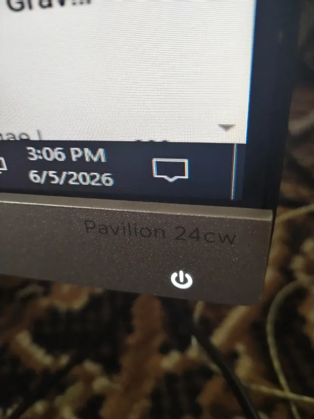 Monitor full HD led HP Pavilion 24cw – fotografia 2 din 8