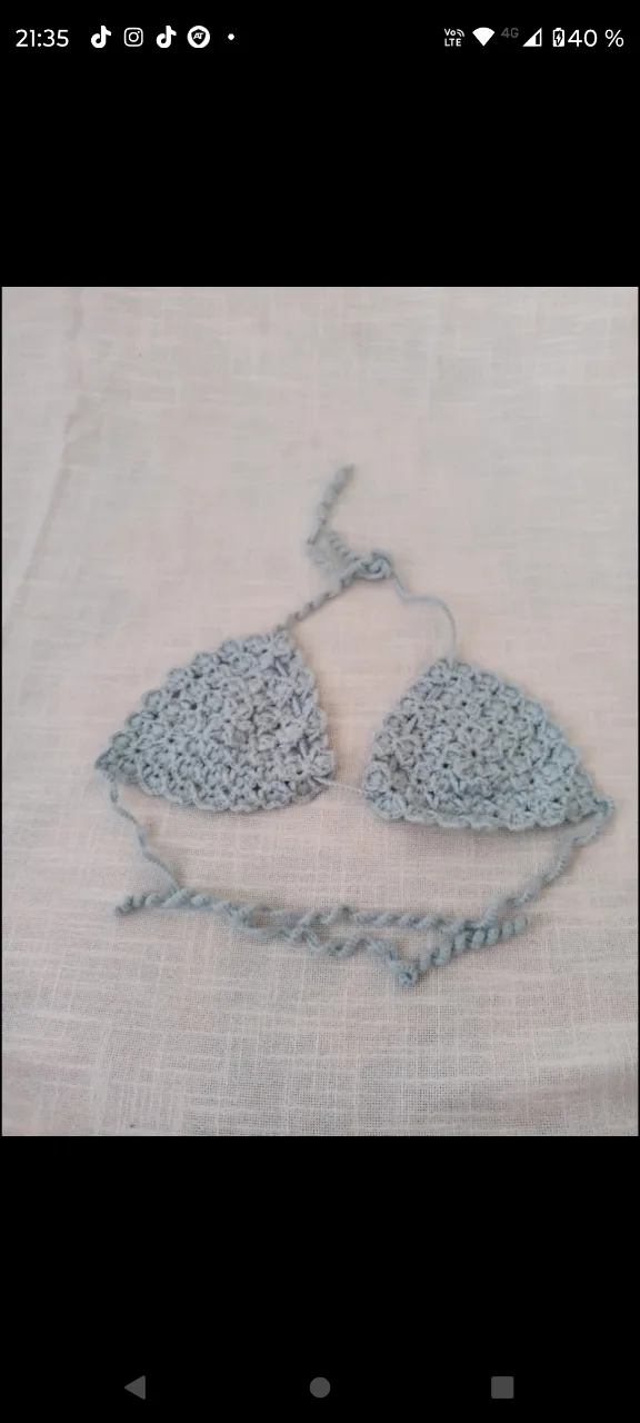 Costum de baie croșetat – fotografia 3 din 5