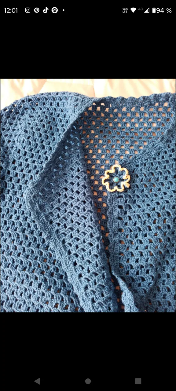 Cardigan croșetat – fotografia 6 din 7