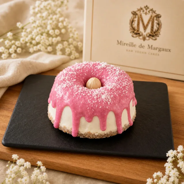 Bundt Artizanal Raw Vegan Golden Tropicale – fotografia 4 din 4