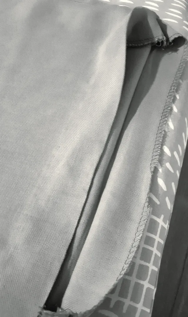 ZARA Pantaloni de vara gri deschis: – fotografia 6 din 6