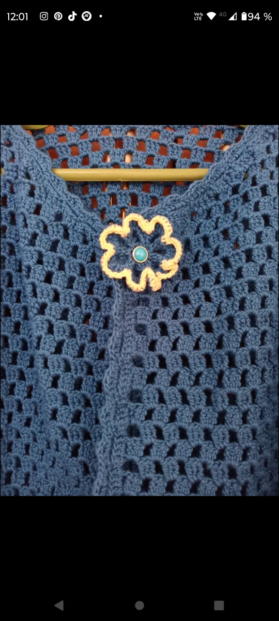 Cardigan croșetat – fotografia 5 din 7