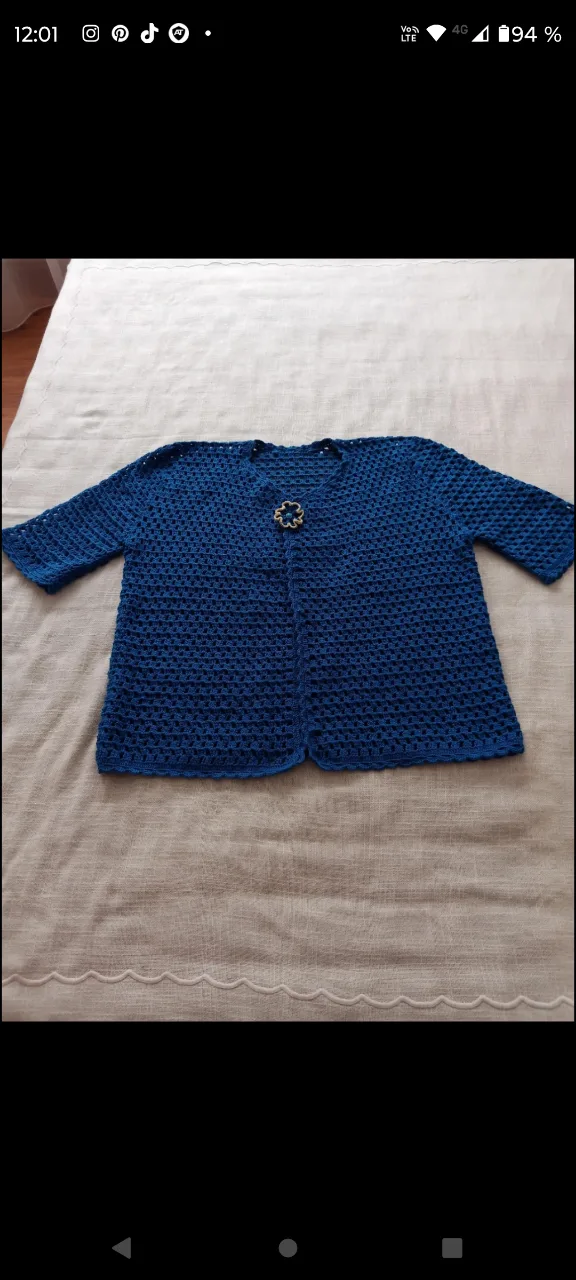 Cardigan croșetat – fotografia 4 din 7