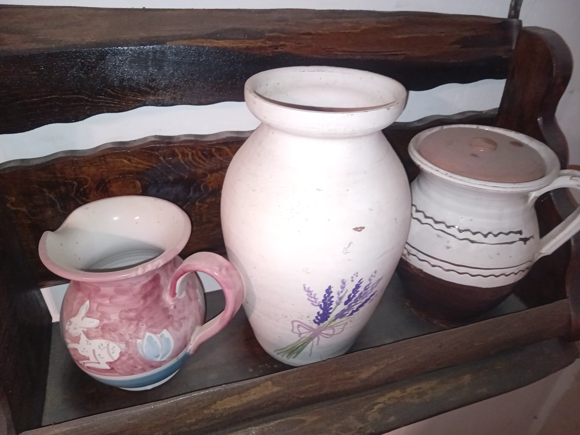 Oale,vaze ceramica stare foarte bună ca în poze,poze reale.pentru folosință sau colectie,e punere. – fotografia 1 din 2