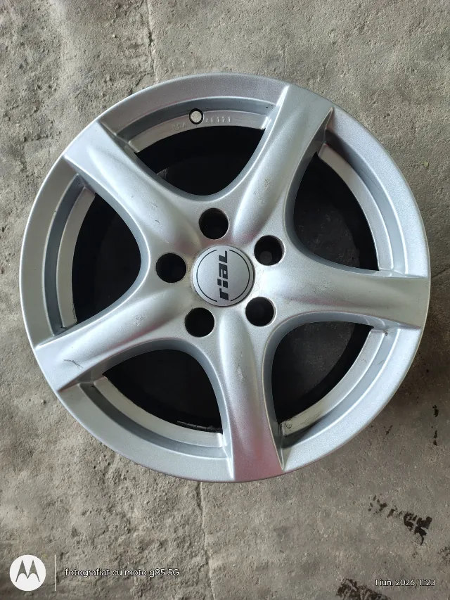 Jante aliaj 16 zoll marca Rial, gama Vw Golf 5 / 6 / 7, Seat, Skoda, Mercedes, etc. – fotografia 3 din 4