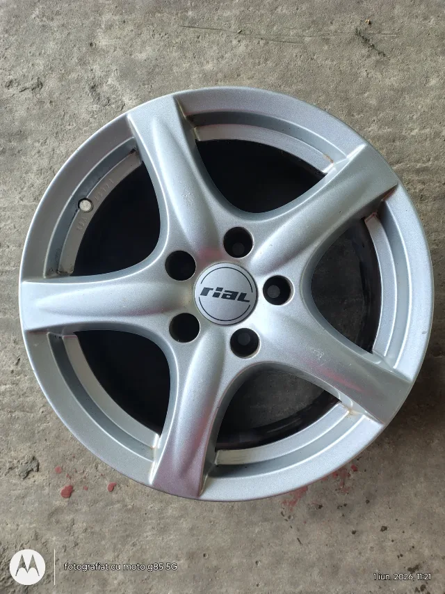 Jante aliaj 16 zoll marca Rial, gama Vw Golf 5 / 6 / 7, Seat, Skoda, Mercedes, etc. – fotografia 1 din 4