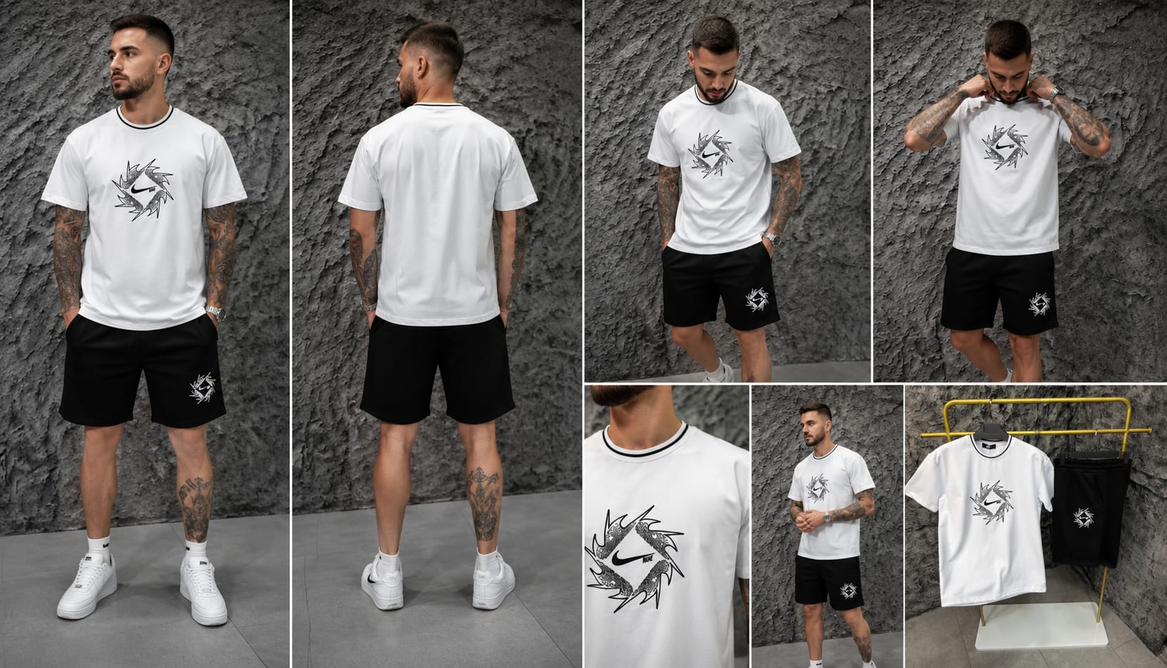 Compleu (Trening scurt) Nike Swoosh – fotografia 1 din 4