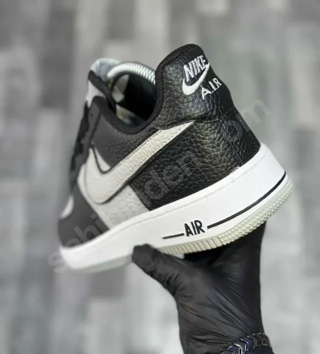 NIKE AIR FORCE 1 LOW BLACK & GRAY – fotografia 2 din 6