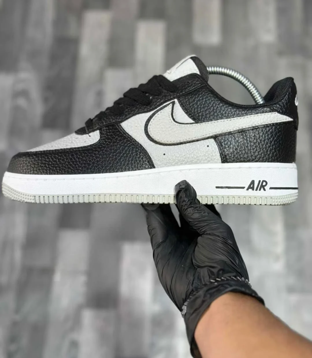 NIKE AIR FORCE 1 LOW BLACK & GRAY – fotografia 1 din 6