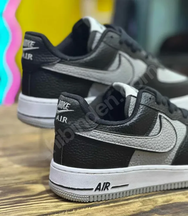 NIKE AIR FORCE 1 LOW BLACK & GRAY – fotografia 5 din 6