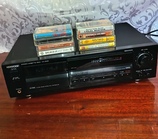DECK KENWOOD KX-3030 plus 8 casete – fotografia 2 din 3