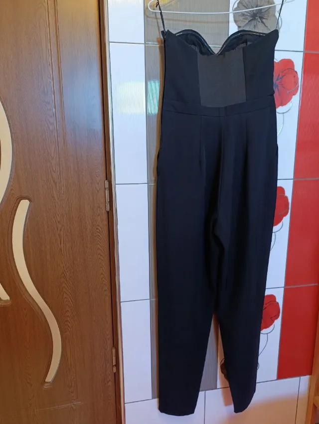 Salopeta,negru,H&M,măr.36,stare foarte bună – fotografia 3 din 4