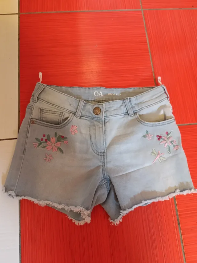 Pantaloni scurți și lungi,fete, 7-8ani – fotografia 1 din 8