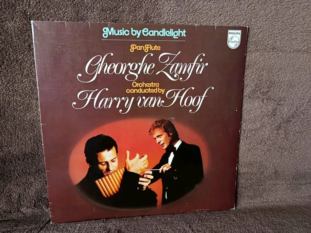 GHEORGHE ZAMFIR & Orchestra Harry van Hoof - Music By Candlelight  (LP 1978 Philips Olanda) – Sighetu Marmatiei, Maramureș