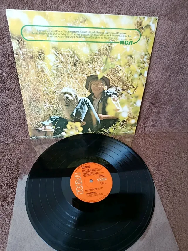 JOHN DENVER - Best Of (LP 1976 Olanda – fotografia 2 din 3