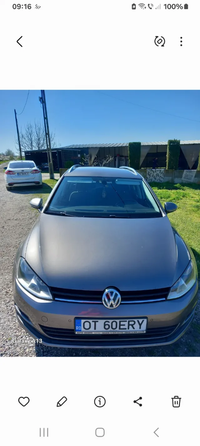 Vw golf 7  1.6D  E5 – Slatina, Olt