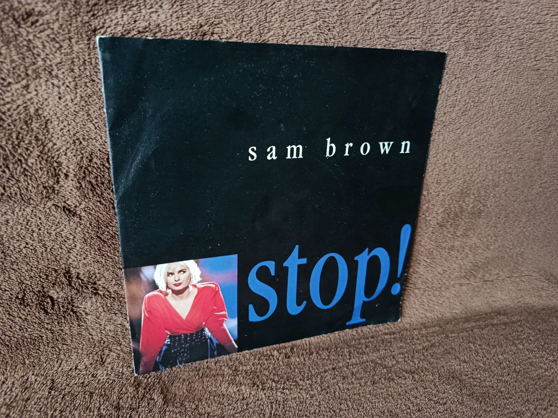 SAM BROWN - Stop/ Blue Soldier (7" single 1988 Germania) – Sighetu Marmatiei, Maramureș